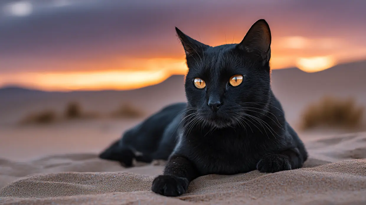 gatto che porta bene il suo nome della mitologia egizia