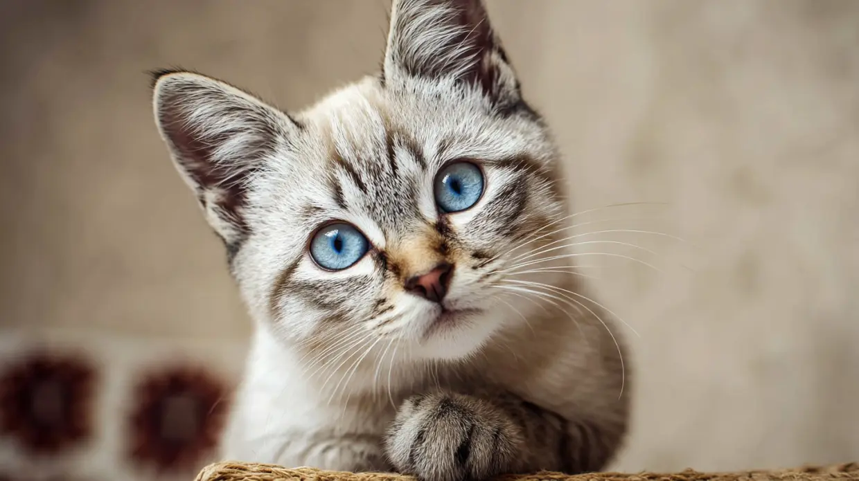 Gattina splendida che aspetta une nome corto